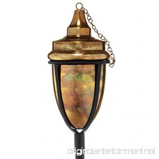 H Potter Copper Torch Rustic Patio Outdoor Garden Torch - B016V629BE