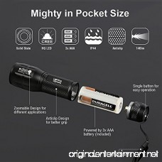 Lighting Dynasty Ld050 Cree Led Flashlight Super Bright Adjustable Focus Duracell Batteries Included - B00T6PNYGM
