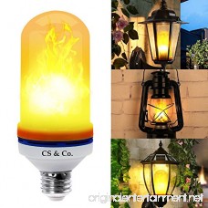 [NEW 2018 MODEL] LED Flame bulb light bulbs Fire Decorative Flickering effect 105pcs 2835 Simulated Decor Atmosphere Lighting Vintage Flaming for Bar patio Festival Decoration By CS & Co. - B0786VV41P
