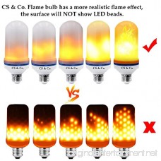 [NEW 2018 MODEL] LED Flame bulb light bulbs Fire Decorative Flickering effect 105pcs 2835 Simulated Decor Atmosphere Lighting Vintage Flaming for Bar patio Festival Decoration By CS & Co. - B0786VV41P