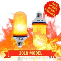 [NEW 2018 MODEL] LED Flame bulb light bulbs  Fire Decorative Flickering effect  105pcs 2835 Simulated Decor Atmosphere Lighting Vintage Flaming for Bar  patio  Festival Decoration By CS & Co. - B0786VV41P
