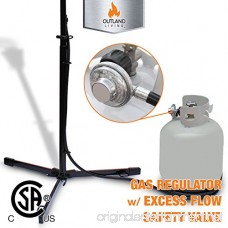 Outdoor Gas Propane Torch - 71-Inch 7 000 BTU Portable Ambient Yard Lights for Backyard Deck Lighting (2-Pack) - B07F1GPF8H