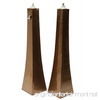 Outdoor Interiors 50300AST-CP Pyramid Torch (2 Pack)  Large  Copper - B00Z1XCACW