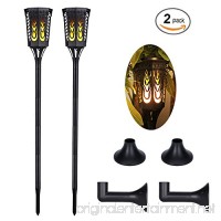 Slopehill Solar Lights Outdoor with 96 LED Solar Light  Outdoor Decor Waterproof Dancing Flame Torch Lights  Decoration Lighting For Garden  Patio  Deck  Yard  Path  Driveway  2 Pack - B077KV4F46