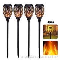 Solar Torch Lights  Waterproof Dancing Flames Torches Lights Outdoor Solar Spot Lights Landscape Decorative Lighting Dusk to Dawn Auto On/Off Security Torch Light for Patio Deck Driveway (4) - B07D6ML23B