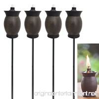 Tiki 4-pack 3-in-1 Torches 8 Inch Outdoor Table Lamp 50 Inch Garden Torch 64 Inch Yard Lamp Post Light Decor For Patio - B07DCX5144