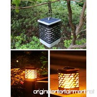 xinyuetong Solar Lights Outdoor LED Flickering Flame Torch Lights Solar Powered Lantern Hanging Decorative Atmosphere Lamp for Pathway Garden Deck Christmas Holiday Party Waterproof Auto On/Off - B07CVC9336
