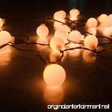 100 LED Globe String Lights Ball Christmas Lights Indoor / Outdoor Decorative Light USB Powered 39 Ft Warm Yellow Light - for Patio Garden Party Xmas Tree Wedding Decoration (NO INCLUE USB PLUG) - B077GSH55G