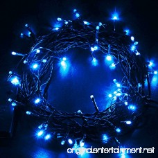 30 Mini Bulb LED Battery Operated Fairy String Lights in Blue for Valentines Day Romantic Wedding Home Decoration Room Lighting Christmas Crafts (158 inch Long String) - B016N39XJG