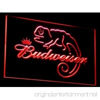 A084-b Budweiser Frank Lizard Beer Bar Neon Light Signs - B00I59RPCY