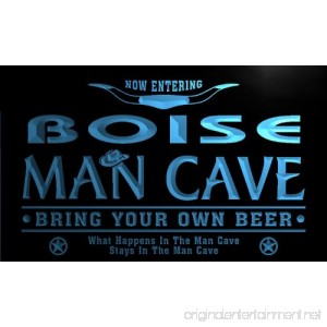 ADV PRO pb2154-b Boise State Cities Man Cave Cowboys Bar Neon Light Sign - B009JS7NO0