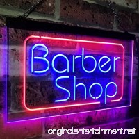 AdvpPro 2C Barber Shop Hair Cut Walk In Welcome Display Dual Color LED Neon Sign Red & Blue 12 x 8.5 st6s32-i2005-rb - B07D388DLC