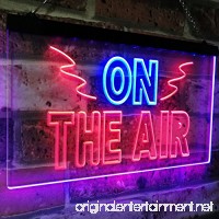 AdvpPro 2C On Air Studio Recording in Progress Dual Color LED Neon Sign Blue & Red 12" x 8.5" st6s32-i2066-br - B07CQQ4B98