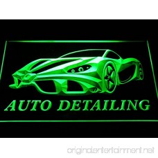 Auto Detailing Detail Car Wash LED Sign Neon Light Sign Display s233-b(c) - B00QBKIB36