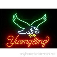 Beer Cafe Bar Store Neon Light Yuengling Eagle LARGER Neon Sign 20"x16 Inch - B00WG426W8