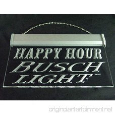 Busch Light Beer Happy Hour Drink Led Light Sign - B017WE5GCI