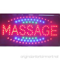 CHENXI Massage Spa shop open sign hot sale 48 X 25 CM indoor ultra bright running care of led (48 X 25 CM  A) - B072LR276K