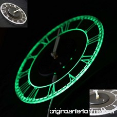 cnc2014-b Dropped Numerals Illuminated Edge Lit Bar Beer Neon Sign Wall Clock with LED Night Light - B016G4LD04