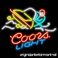 Coors Light Snowmobile Neon Signs Real Glass Tube Neon Light Sign Beer Bar Pub Game Room Decoration Handicrafted Super Bright 19x15 THE FASTEST FREE SHIPPING - B01F586MOY