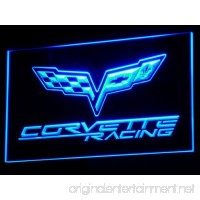 Corvette LED Neon Sign Light Blue - B01NA01DEN