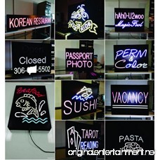 Custom made from order LED store business neon sign 20 x 12 x 2 - Pho - B013GYGG22