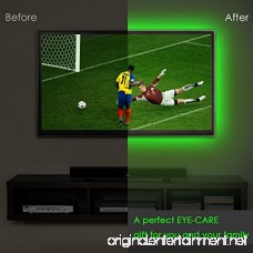 DeepDream LED Strip Lights TV Backlight 4.9ft 5050 45Leds 5V USB Powered Mini Controller for HDTV Flat Screen TV Accessories and Desktop PC Multi Color - B06XBY86BR