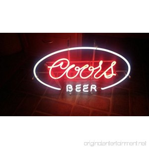 Desung Brand New 17x13 Coors Beer Neon Sign (Various sizes) Beer Bar Pub Man Cave Business Glass Neon Lamp Light DB229 - B07CGWKBHW