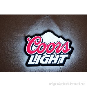 Desung.us Revolutionary Coors Light LED Neon Light Sign Beer Bar Pub Sports Mancave 3rd Generation Sign 17'' LEA02M - B01IPNVLNS