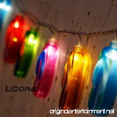 Flip Flop Party string lights by LIDORE. Best Ambiance Lighting for Indoor Outdoor Valentine's Day Party Decoration. Set of 20 LED Summer Lights with 3AA Battery Operated - B00X5EOTWI