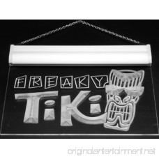 Freaky Tiki Bar Mask Pub Beer LED Sign Neon Light Sign Display s092-g(c) - B00QBL2RZI