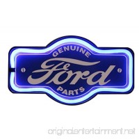 Genuine Ford Parts Oil LED Sign  16" Tie Shaped Sign  LED Light Rope That Looks Like Neon  Wall Decor for Man Cave  Garage  Bar - B071KCNP5K