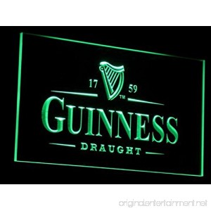 Guinness Vintages Beer Bar LED Neon Sign Man Cave A002-G - B00VILK0ZU
