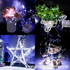 HSicily LED USB Fairy String Lights 8 Modes 150 LEDs Starry Lights Plug-in Remote Control with Timer for Holidays Wedding Christmas Party Bedroom Indoor Outdoor Decorative Cool White - B07C1GRST2