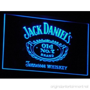 Jack Daniel's Whiskey LED Neon Sign Blue - B01MV3YYL2