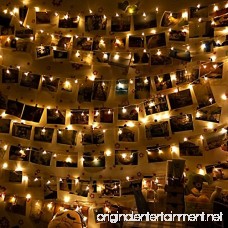 Led Photo Clip String Lights Indoor String Lights Seasonal Lighting Outdoor String Lights for Hanging Photos Cards Memos Home/Halloween/Birthday/Party/Christmas Decorations Battery Powered White - B074V4TVWR