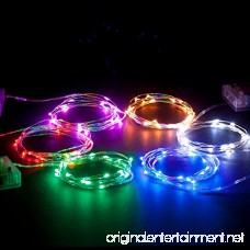 LED String Lights | Fairy Lights Pink Color | Battery Operated on Silver Color Wire (20 LEDs - 7 FEET - 1 SET) by RTGS - B004DZDX66