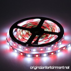 LEDENET Super Bright RGBW LED Flexible Strip Lights 12V 5M 300 LEDs 5050 SMD Fairy Tape Lighting Kit RGB White - B00HBMN4YO