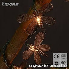 Lidore? 10 Vintage Style New Metal Dragonfly String Lights Ideal for Garden Outdoor and Indoor Decoration Summer Lighting - B00MHOBYP2