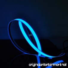 Lychee 1M Neon Glowing Strobing Electroluminescent Robbin El Tape Belt Blue - B008GXRL1O