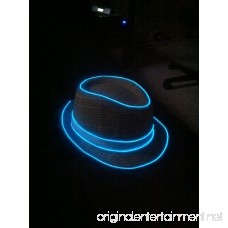 Lychee Neon Light El Wire with Battery Pack 15 Feet Blue - B00EENNHMM
