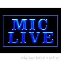 Mic Live Studio Recording Microphone Led Light Sign - B01IY1C22U