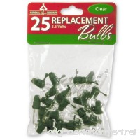 National Tree 25 Clear Replacement Bulbs for 50 Light Sets  2.5 Volt (RBG-25C) - B0065ROYX6
