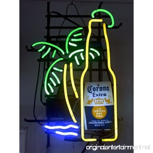 New Larger Corona Extra Bottle Palm Tree Neon Light Sign 20''x16'' H606(No More Long Waiting for WEEKS/MONTHS with Fast Shipping From CA With FREE USPS Priority Mail) - B00X0QUTWA