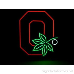 Ohio State Buckeyes neon Signs Pub Display Handicrafted Real Glass Tube19x15 THE FASTEST FREE SHIPPING - B01FU5QK3K