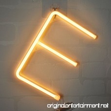 OYCBUZO Neon Lights Letters - Night Lamp Marquee LED Light up Sign for Kids Home Decorative Bar Festival Birthday Party (E) - B07DCRWBTJ