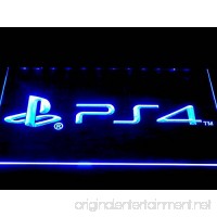 Playstation 4 PS4 LED Sign Light Blue - B01MV4HZUW