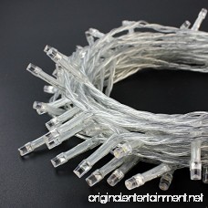 PMS 100-1000 LED String Fairy Lights on Clear Cable with 8 Light Effects Low Voltage Transformer included UL Listed Ideal for Christmas Xmas Party Wedding (400 LED Warm White) - B00X5LQ38O