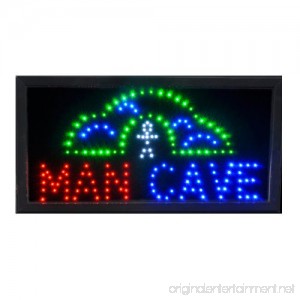 Rhode Island Novelty Man Cave Neon Sign - B00F1CYH7O