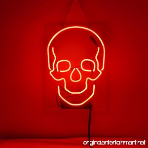 SKULL Neon Real Glass Tubes For Display Neon Signs14x9!!! - B0711D2H6S