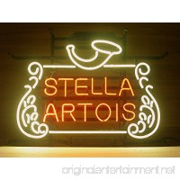 STELLA ARTOIS Real Glass Beer Bar Store Decor Neon Light Signs 19x15 - B073XD3KTQ